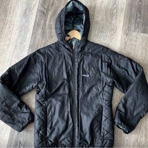 patagonia lightweight hooded nano puff jacket womens size small